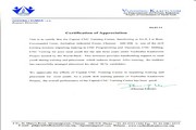 APPRECIATION LETTER FROM RAMANATHAPURAM DISTRICT COLLECTOR 
Mr. T.N. HARIHARAN I.A.S