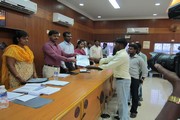 COURSE COMPLETION CERTICATES ISSUED BY Mr. VEERARAGAVA RAO I.A.S THIRUVALLUR DISTRICT COLLECTOR TO OUR CANDIDATES IN THE PRESENCE OF Mr. SHANMUGAM C.E.O ON 30.11.2012