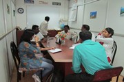 Mr. SHANMUGAM C.E.O IS IN MEETING WITH WORLD BANK TEAM AND DISTRICT PROJECT MANAGER THIRUVALLUR DISTRICT IN OUR CONCERN